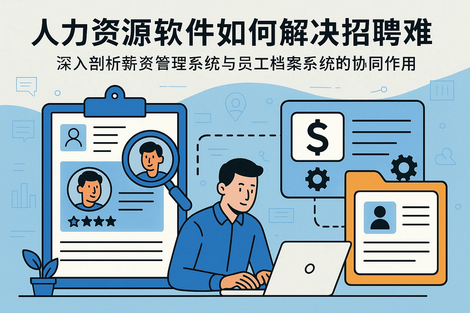 人力资源软件如何解决招聘难题——深入剖析薪资管理系统与员工档案系统的协同作用