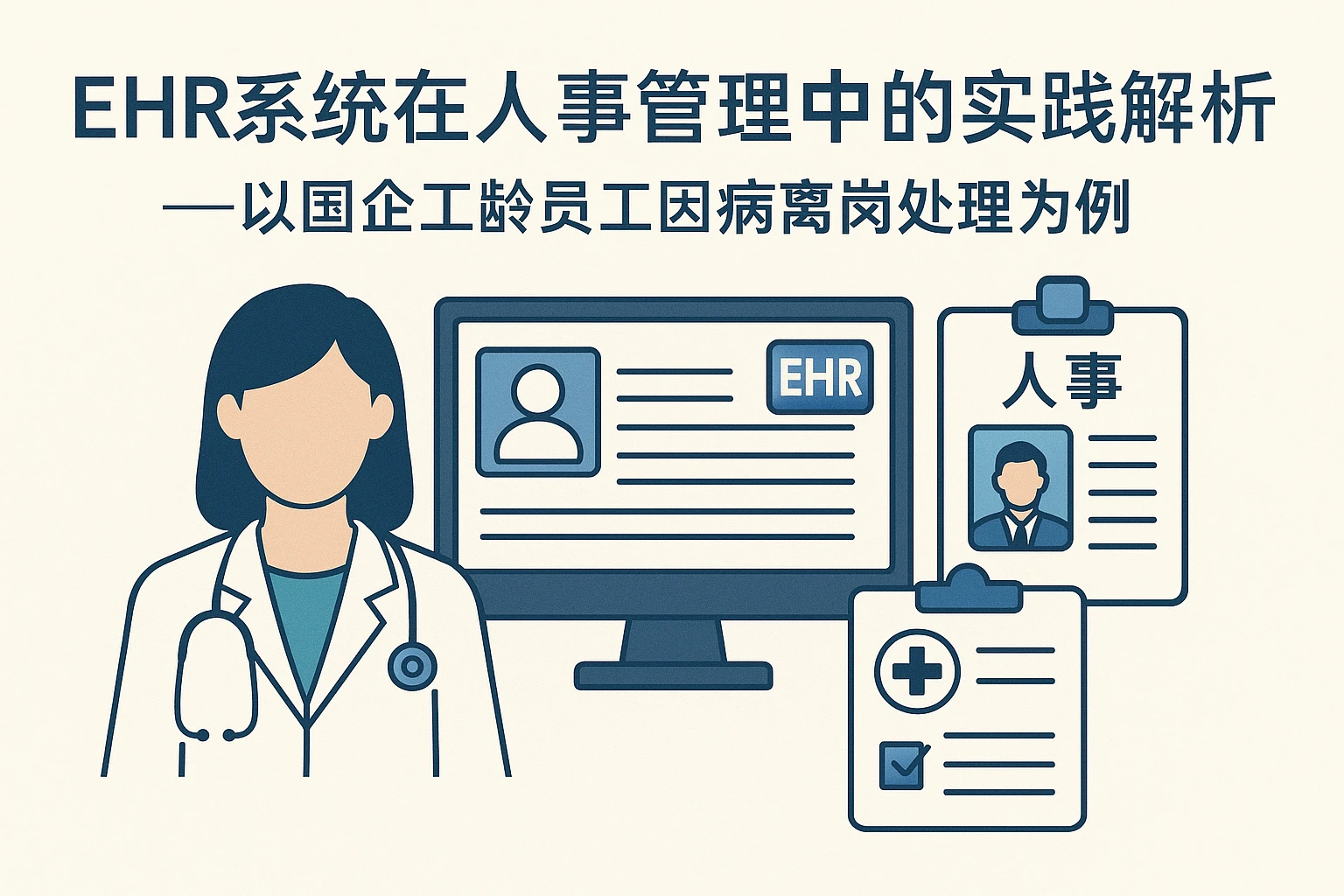 EHR系统在人事管理中的实践解析——以国企工龄员工因病离岗处理为例