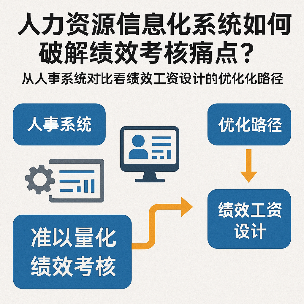 人力资源信息化系统如何破解绩效考核痛点？从人事系统对比看绩效工资设计的优化路径