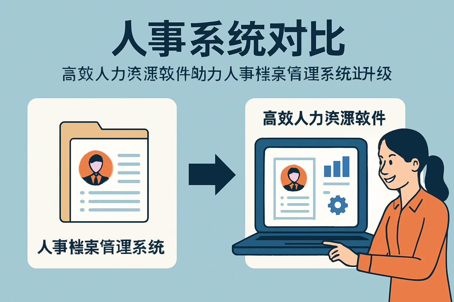 人事系统对比：高效人力资源软件助力人事档案管理系统进阶升级