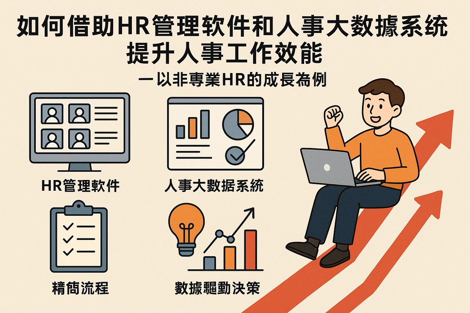 如何借助HR管理软件和人事大数据系统提升人事工作效能——以非专业HR的成长为例