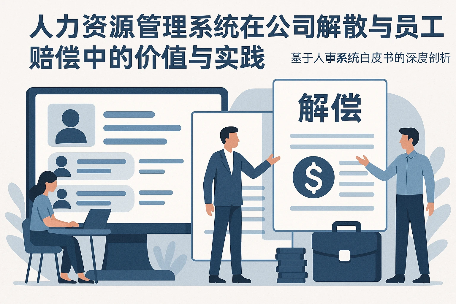人力资源管理系统在公司解散与员工赔偿中的价值与实践——基于人事系统白皮书的深度剖析