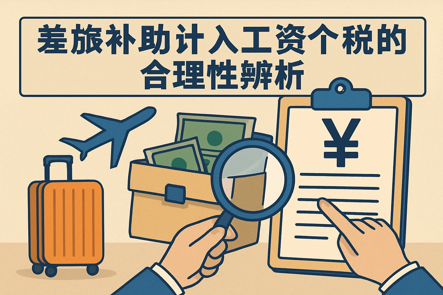 差旅补助计入工资个税的合理性辨析