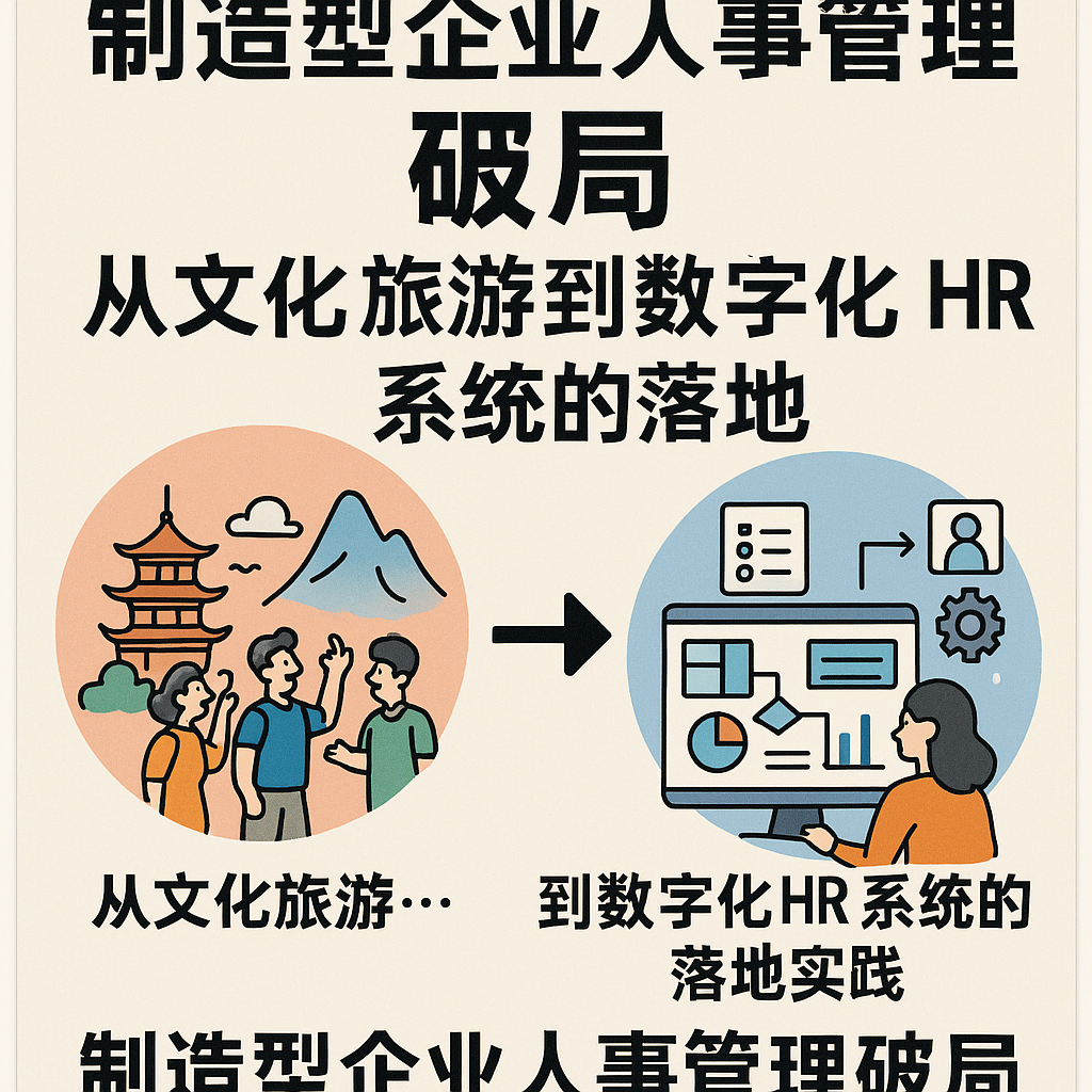 制造型企业人事管理破局：从文化旅游到数字化HR系统的落地实践
