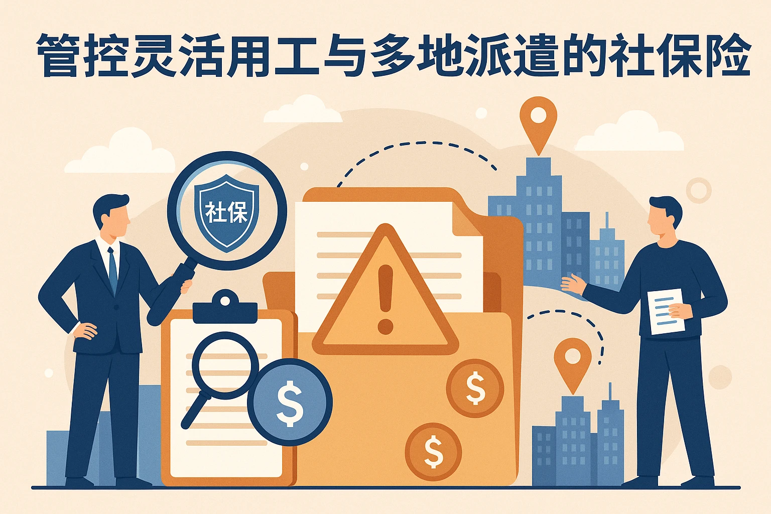 管控灵活用工与多地派遣的社保风险