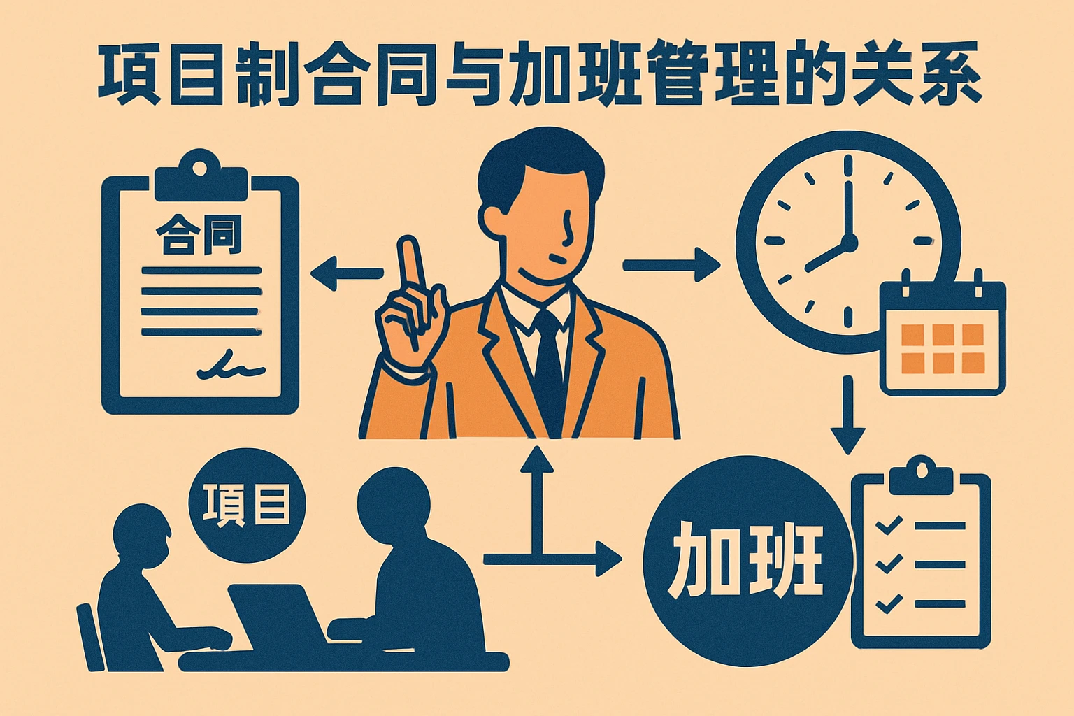 项目制合同与加班管理的关系