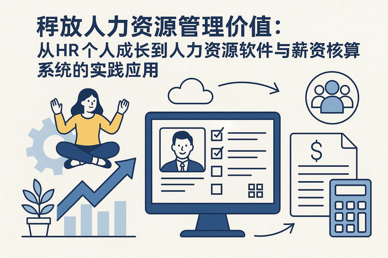 释放人力资源管理价值：从HR个人成长到人力资源软件与薪资核算系统的实践应用