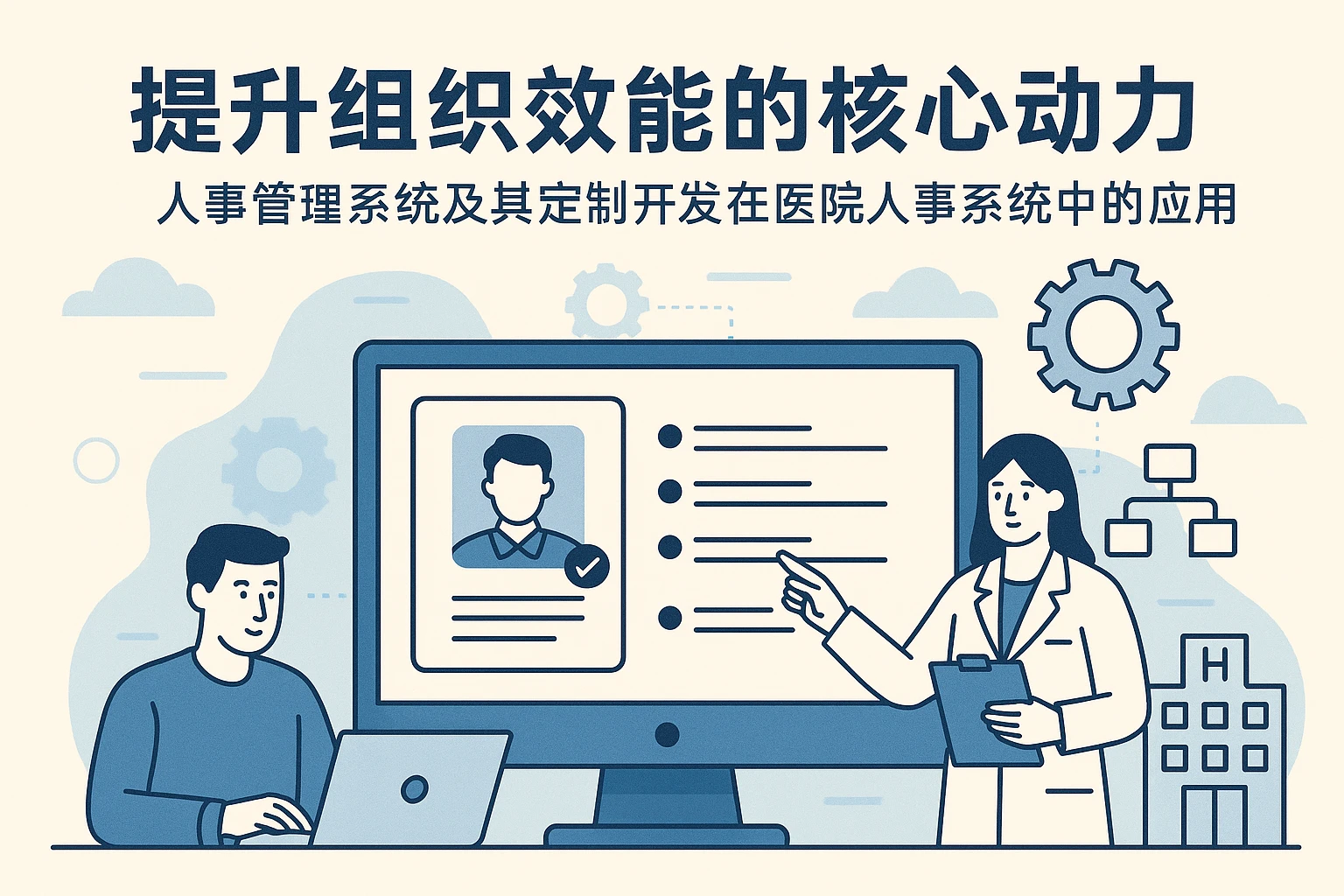 提升组织效能的核心动力——人事管理系统及其定制开发在医院人事系统中的应用