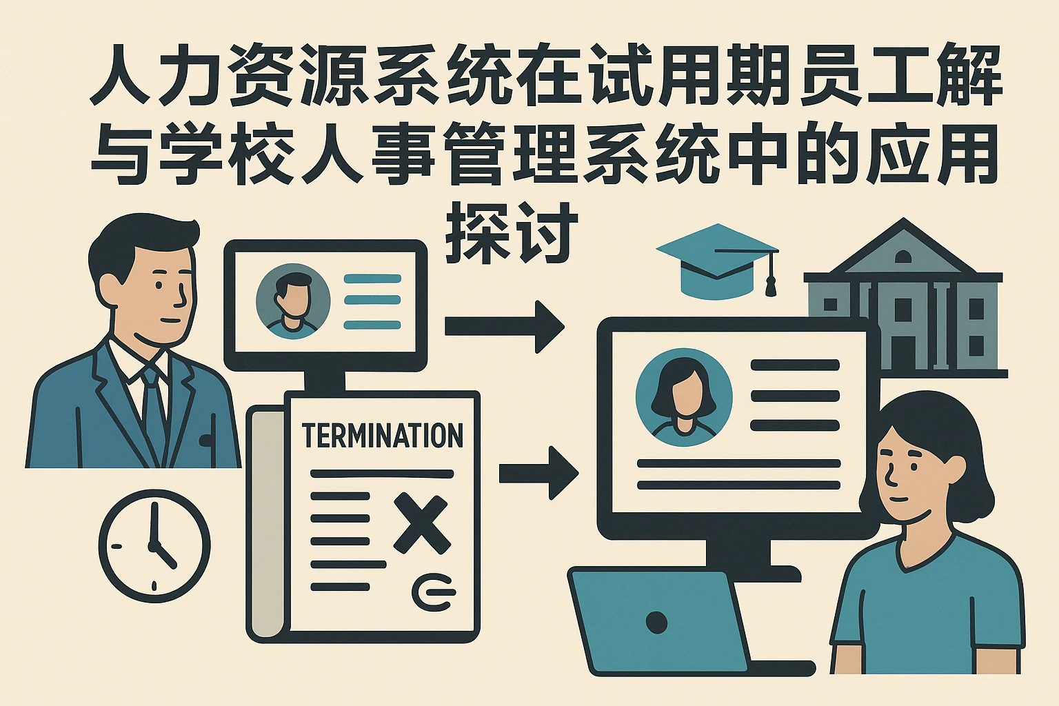 人力资源系统在试用期员工解聘与学校人事管理系统中的应用探讨