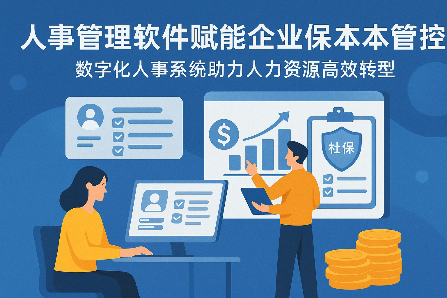 人事管理软件赋能企业社保成本管控——数字化人事系统助力人力资源高效转型