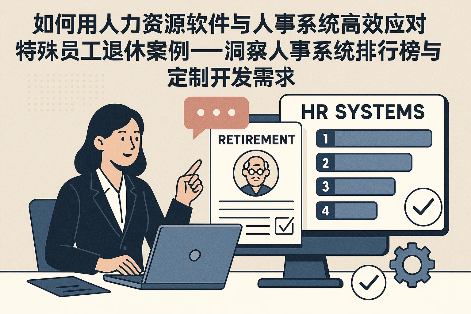 如何用人力资源软件与人事系统高效应对特殊员工退休案例——洞察人事系统排行榜与定制开发需求