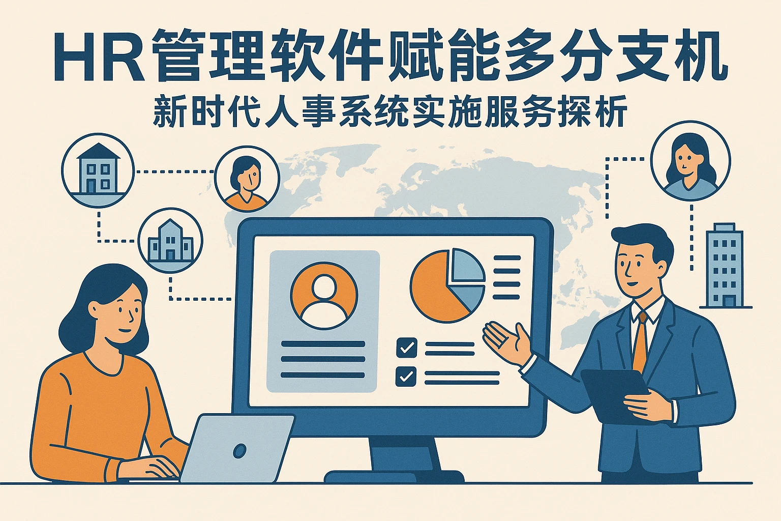 HR管理软件赋能多分支机构新时代人事系统实施服务探析