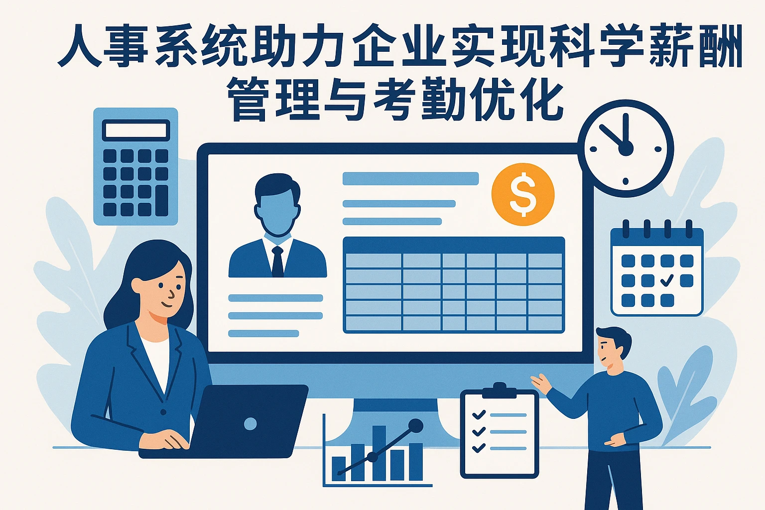 人事系统助力企业实现科学薪酬管理与考勤优化