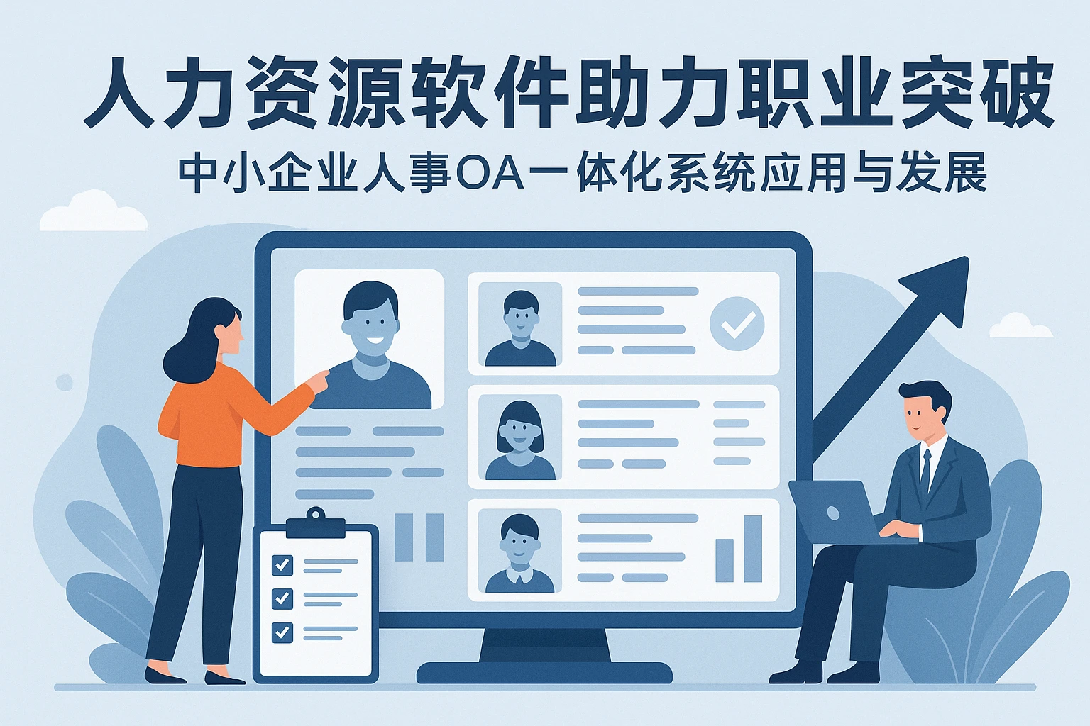 人力资源软件助力职业突破——中小企业人事OA一体化系统应用与发展
