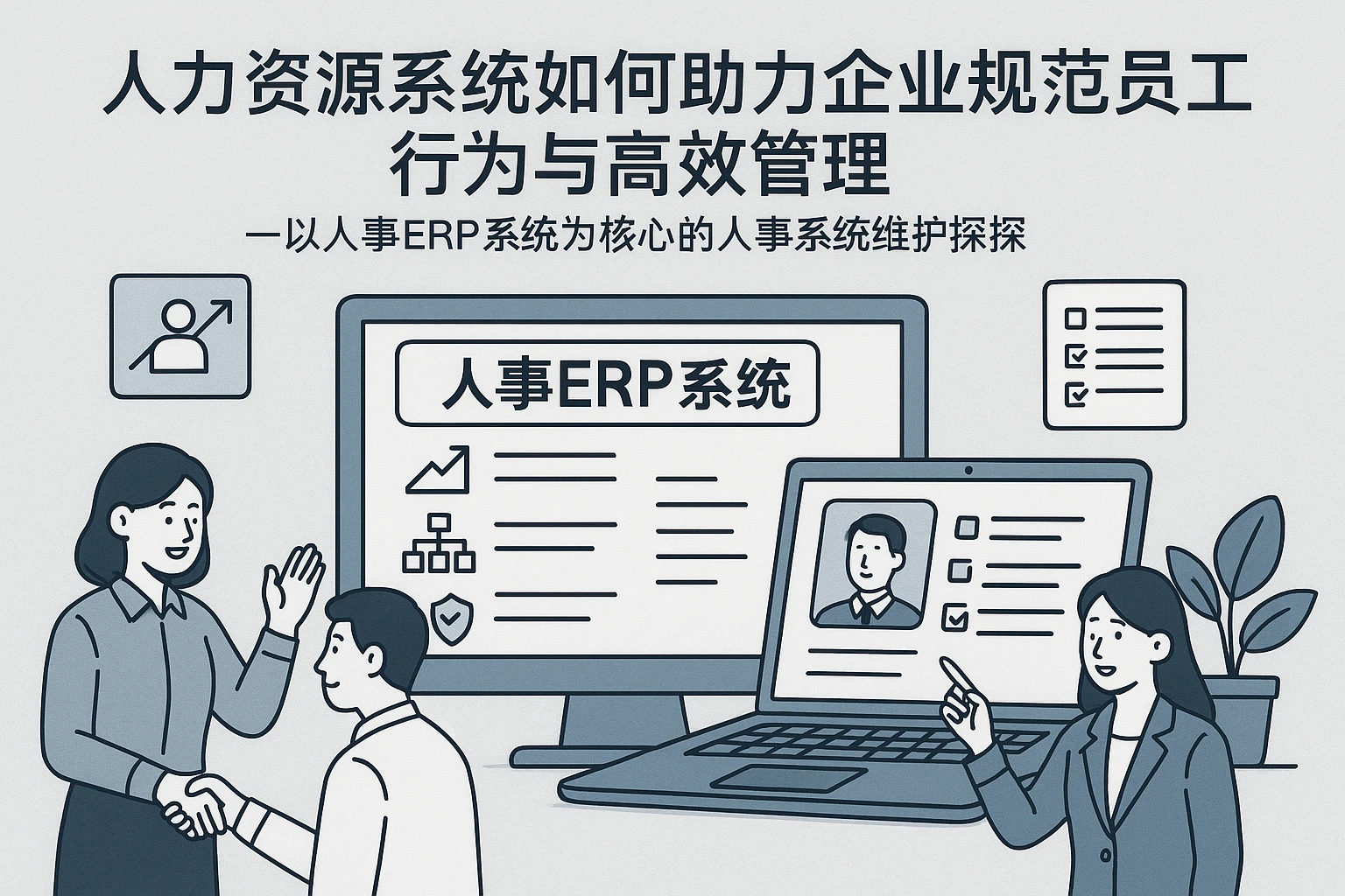 人力资源系统如何助力企业规范员工行为与高效管理——以人事ERP系统为核心的人事系统维护探索