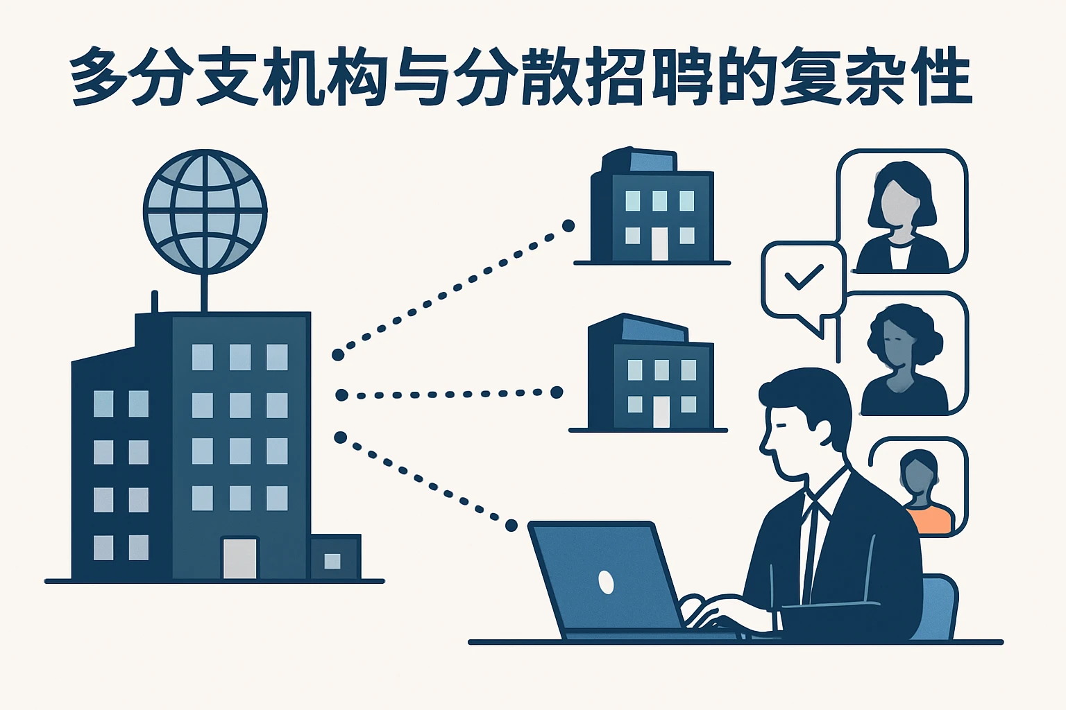 多分支机构与分散招聘的复杂性