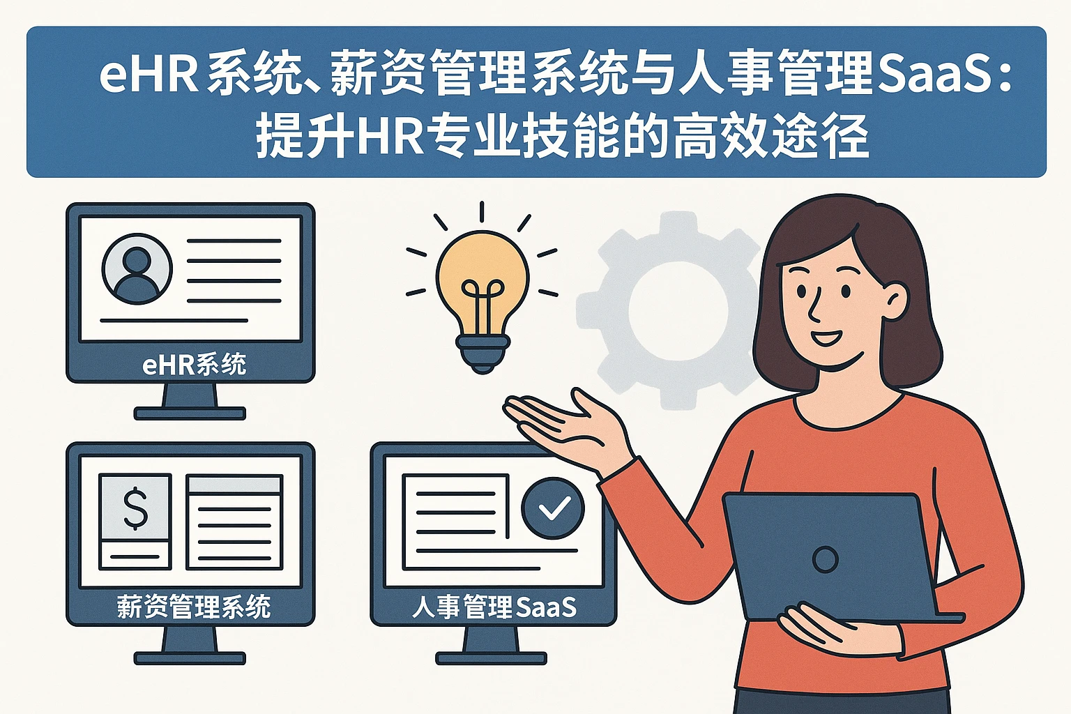 eHR系统、薪资管理系统与人事管理SaaS：提升HR专业技能的高效途径