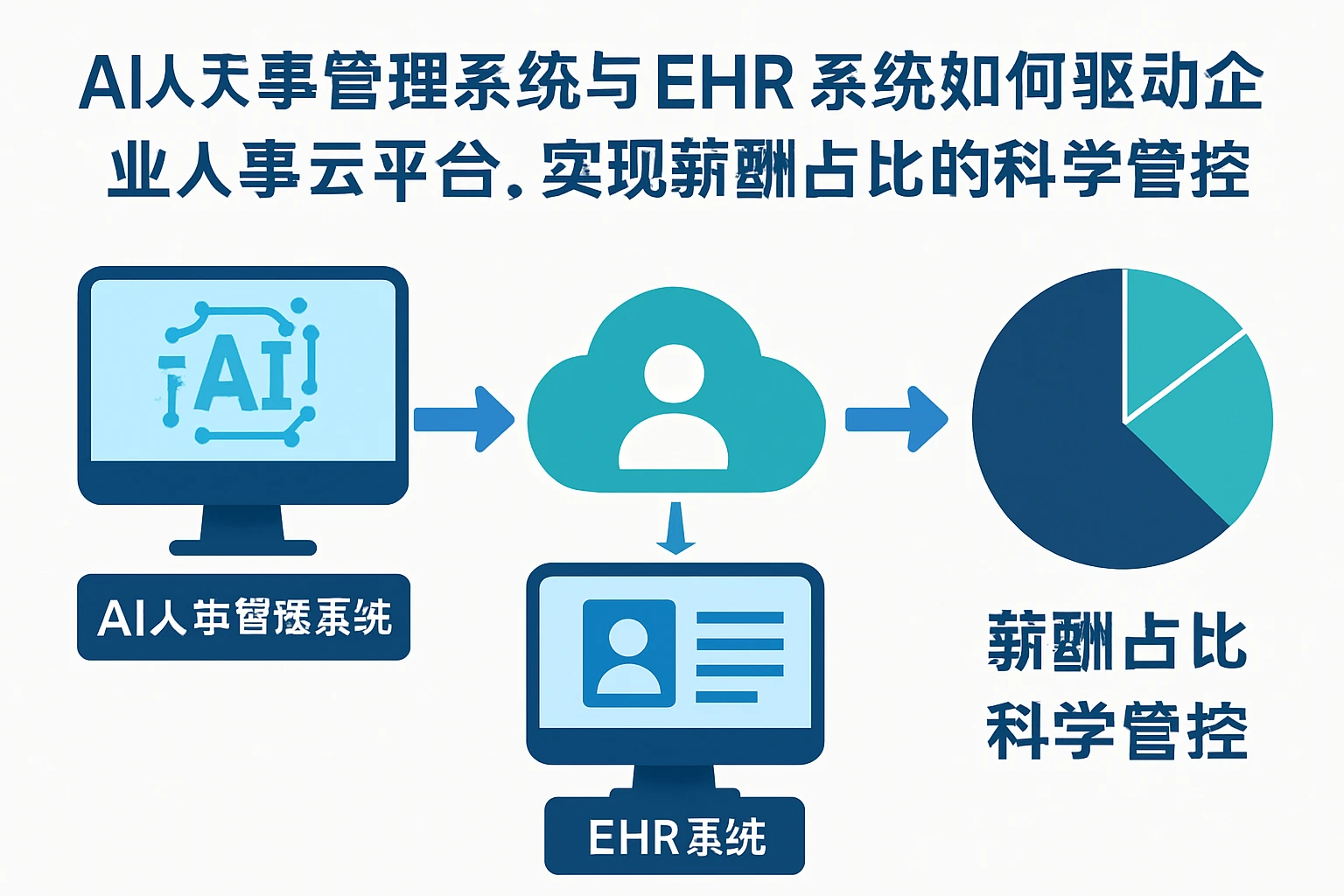 AI人事管理系统与EHR系统如何驱动企业人事云平台，实现薪酬占比的科学管控
