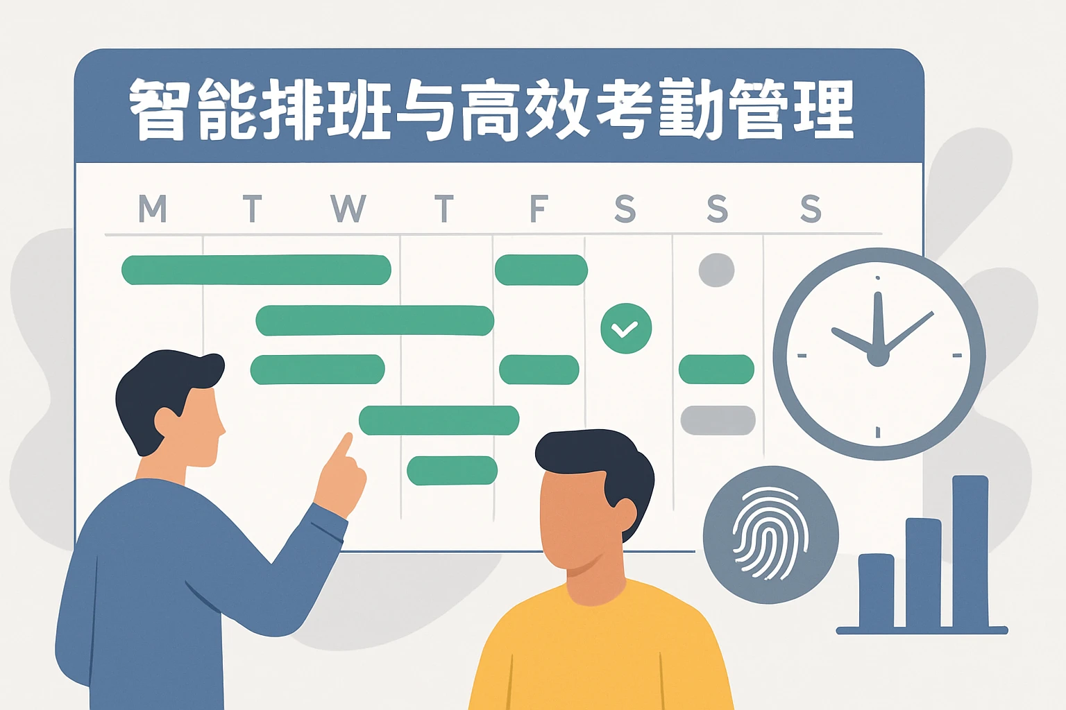 智能排班与高效考勤管理