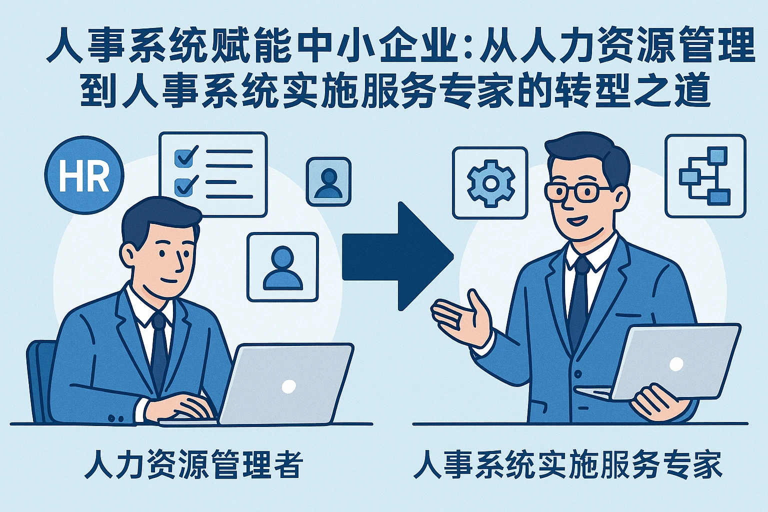 人事系统赋能中小企业：从人力资源管理者到人事系统实施服务专家的转型之道