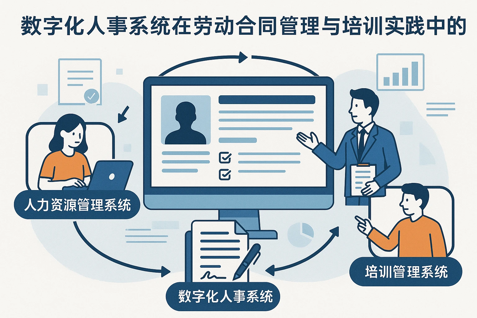 数字化人事系统在劳动合同管理与培训实践中的应用——以人力资源管理系统、数字化人事系统及培训管理系统为核心