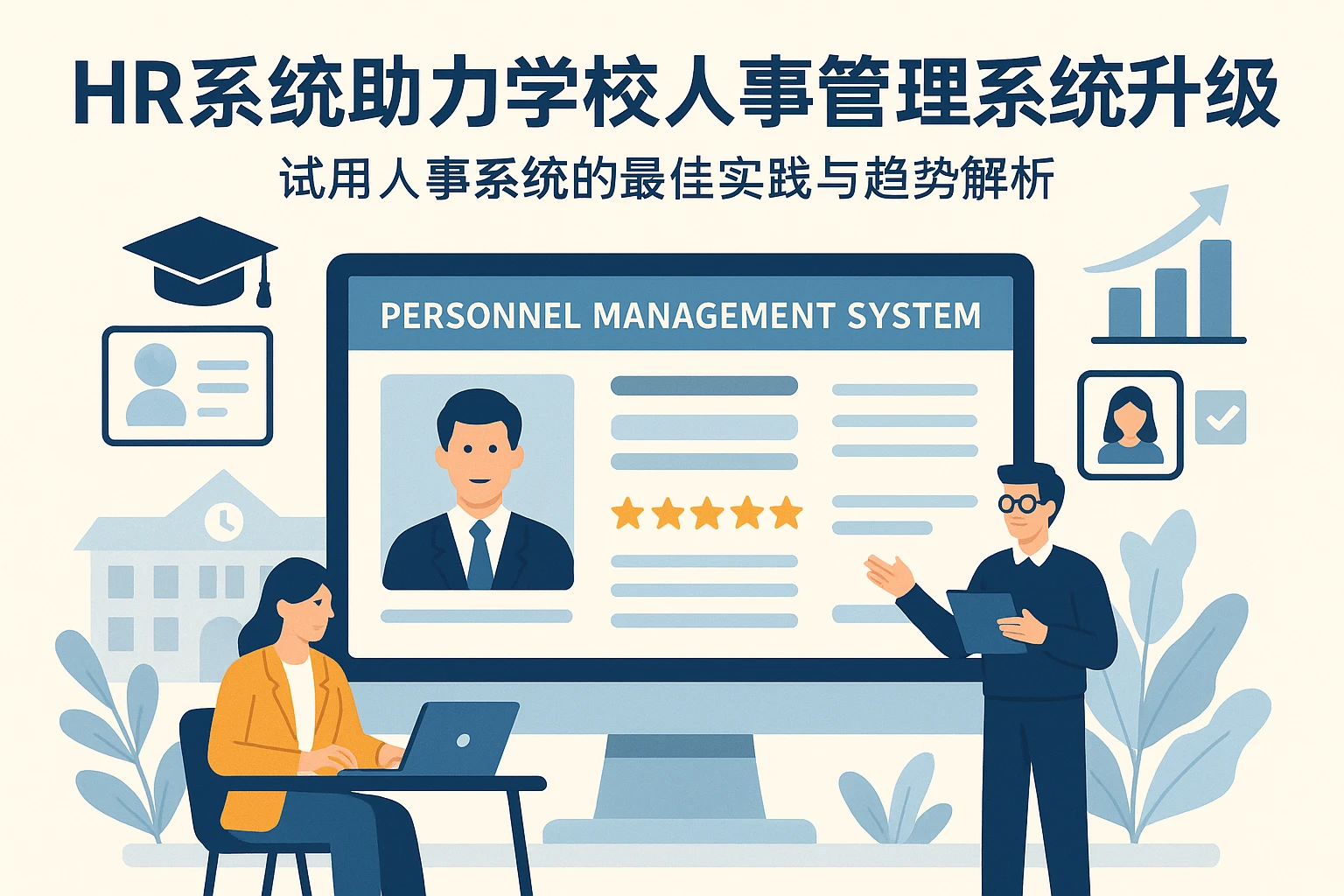 HR系统助力学校人事管理系统升级：试用人事系统的最佳实践与趋势解析