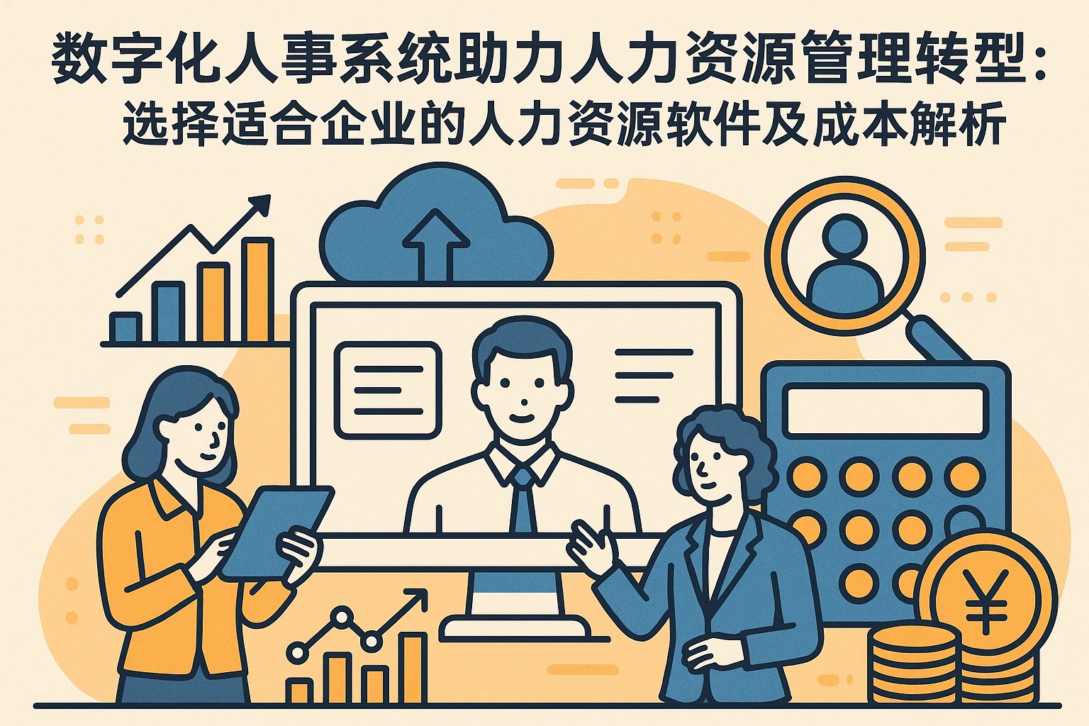 数字化人事系统助力人力资源管理转型:选择适合企业的人力资源软件及成本解析