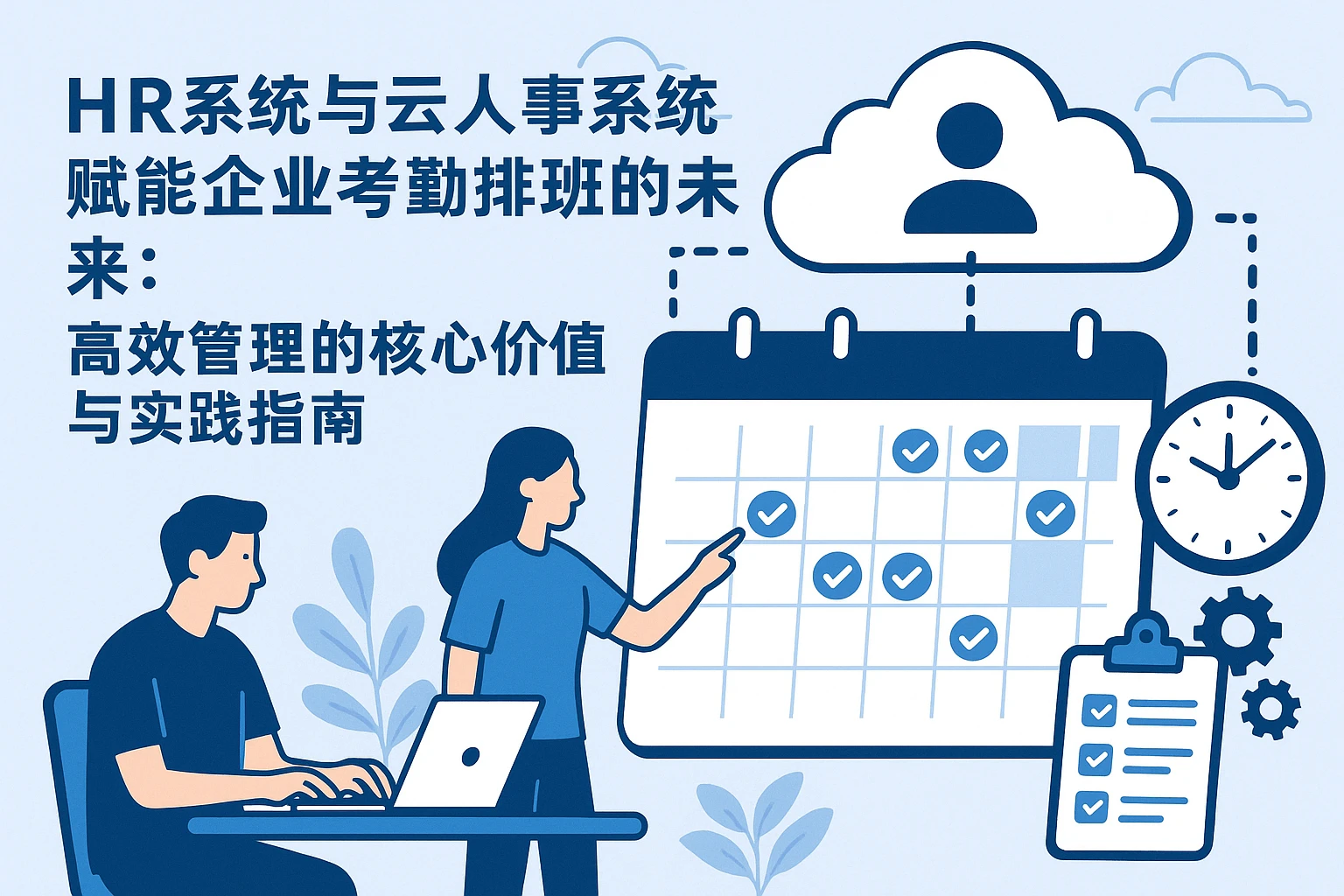 HR系统与云人事系统赋能企业考勤排班的未来：高效管理的核心价值与实践指南