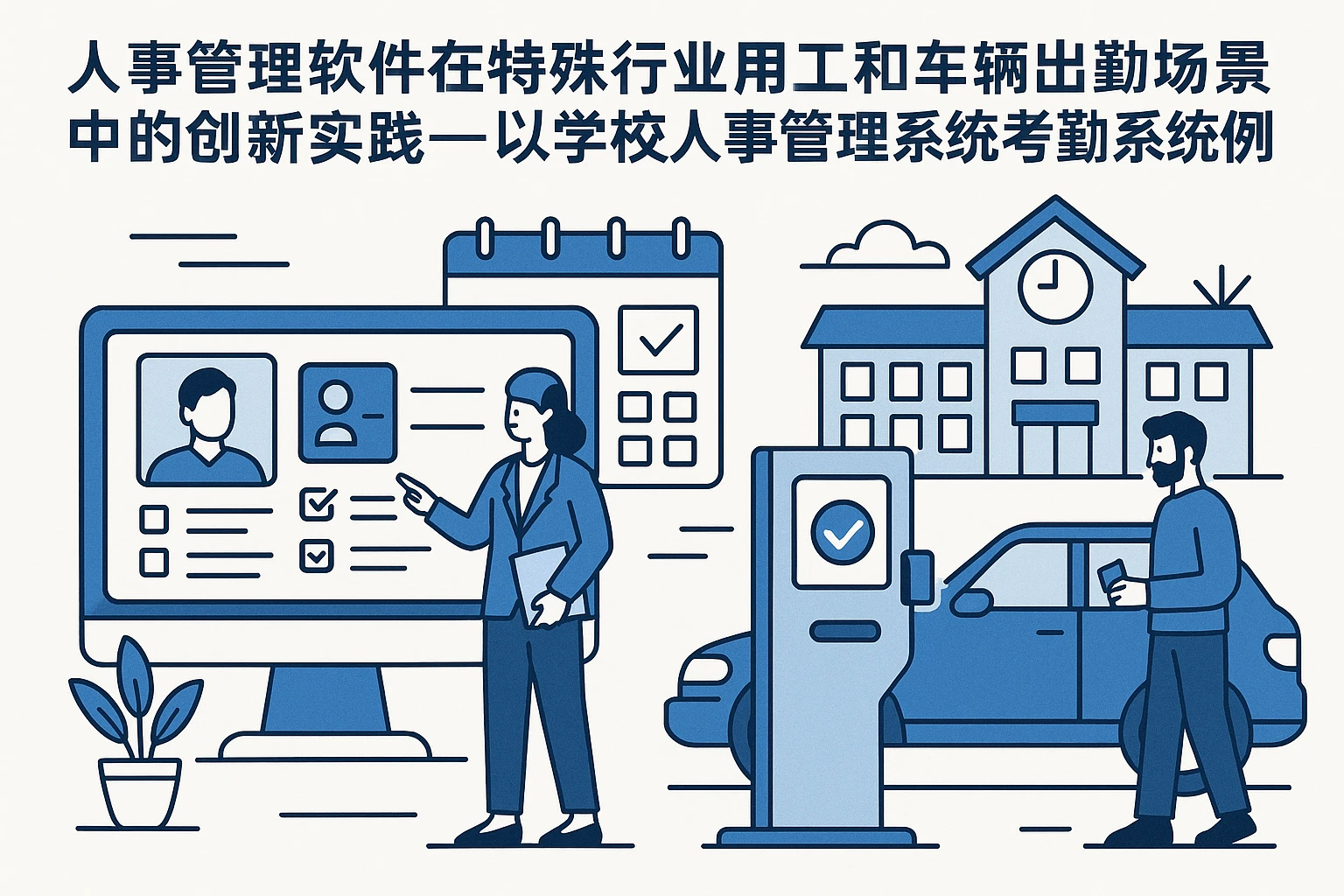 人事管理软件在特殊行业用工和车辆出勤场景中的创新实践——以学校人事管理系统和考勤系统为例