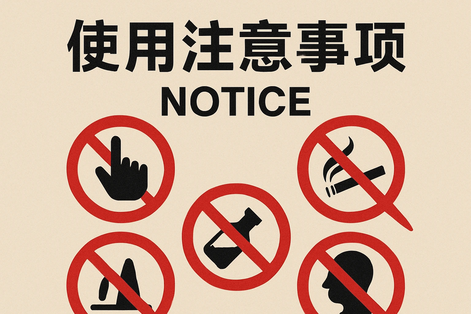使用注意事项
