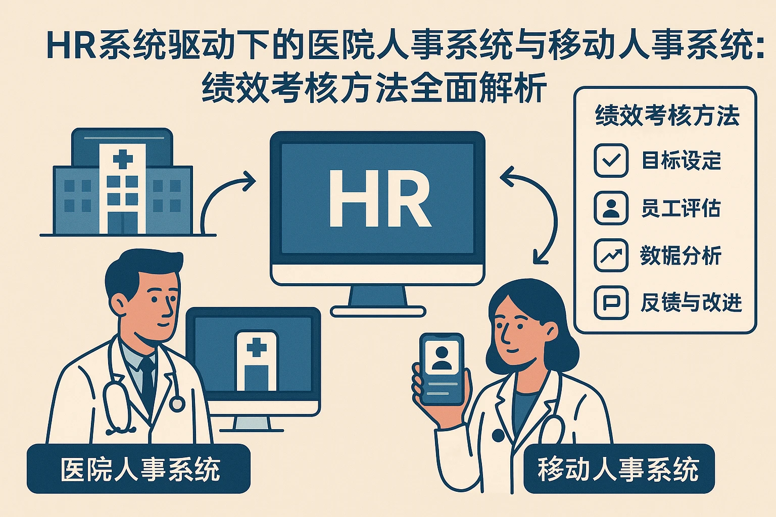 HR系统驱动下的医院人事系统与移动人事系统：绩效考核方法全面解析