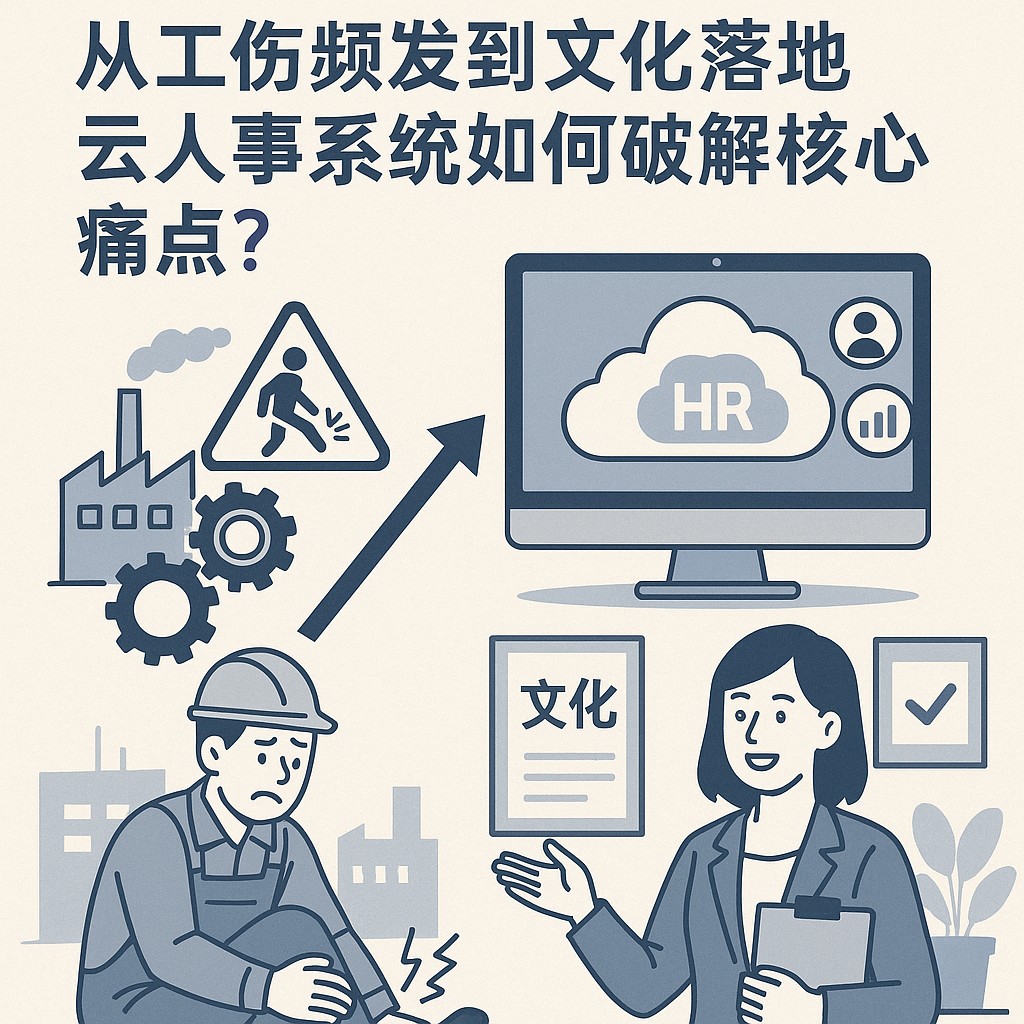 生产型企业人事管理升级：从工伤频发到文化落地，云人事系统如何破解核心痛点？