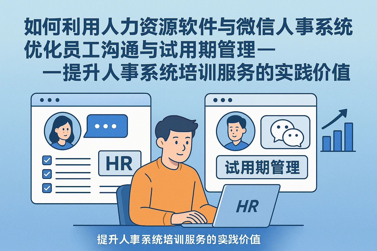 如何利用人力资源软件与微信人事系统优化员工沟通与试用期管理——提升人事系统培训服务的实践价值