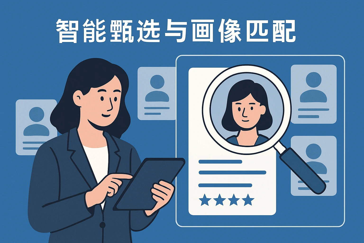 智能甄选与画像匹配