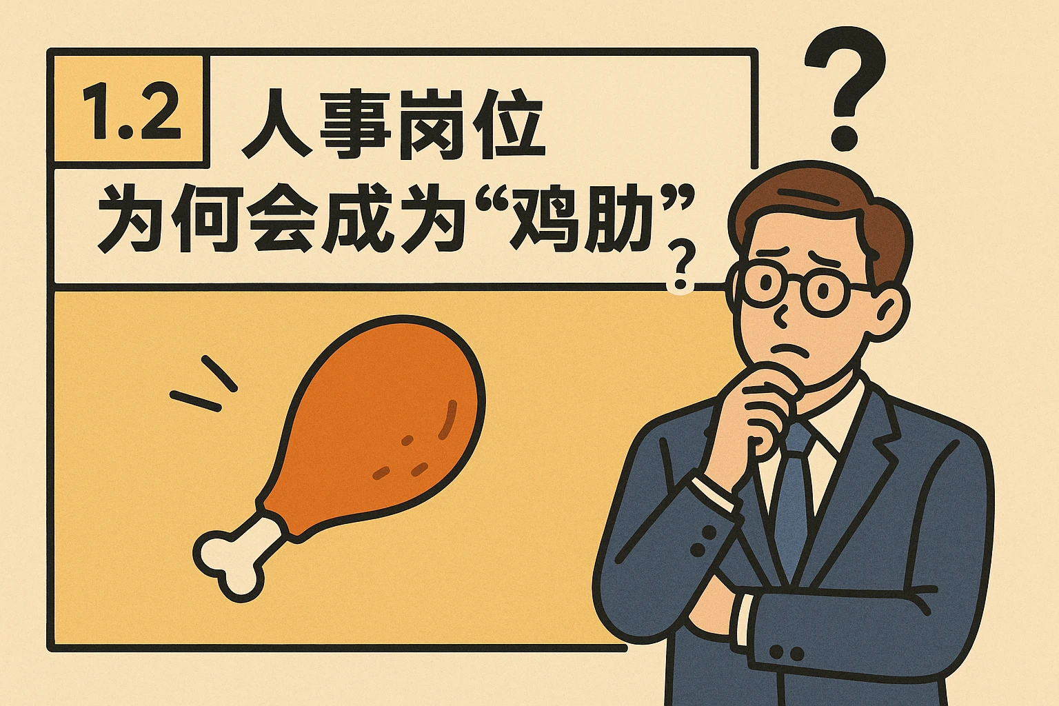 1.2 人事岗位为何会成为“鸡肋”？