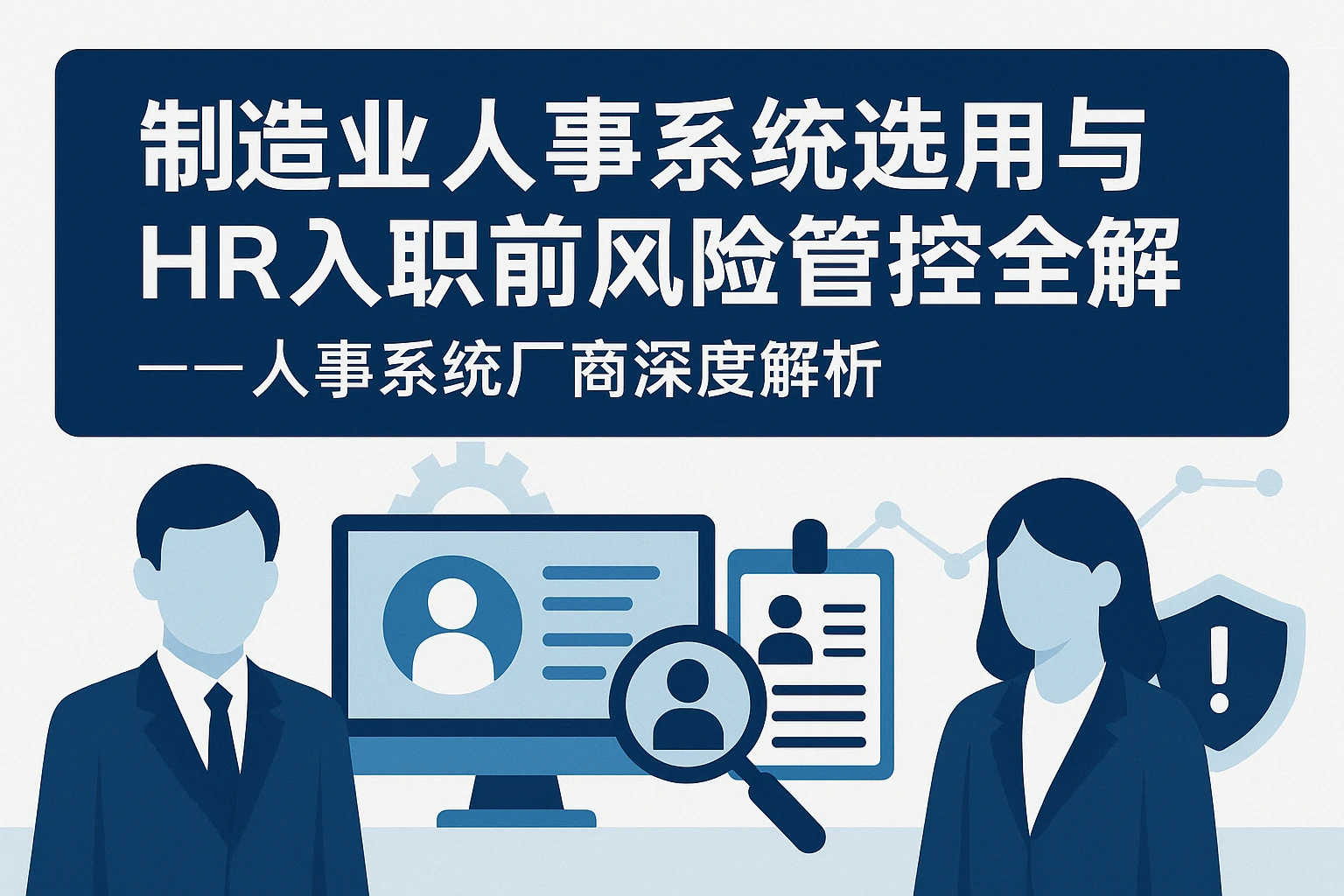 制造业人事系统选用与HR入职前风险管控全解——人事系统厂商深度解析