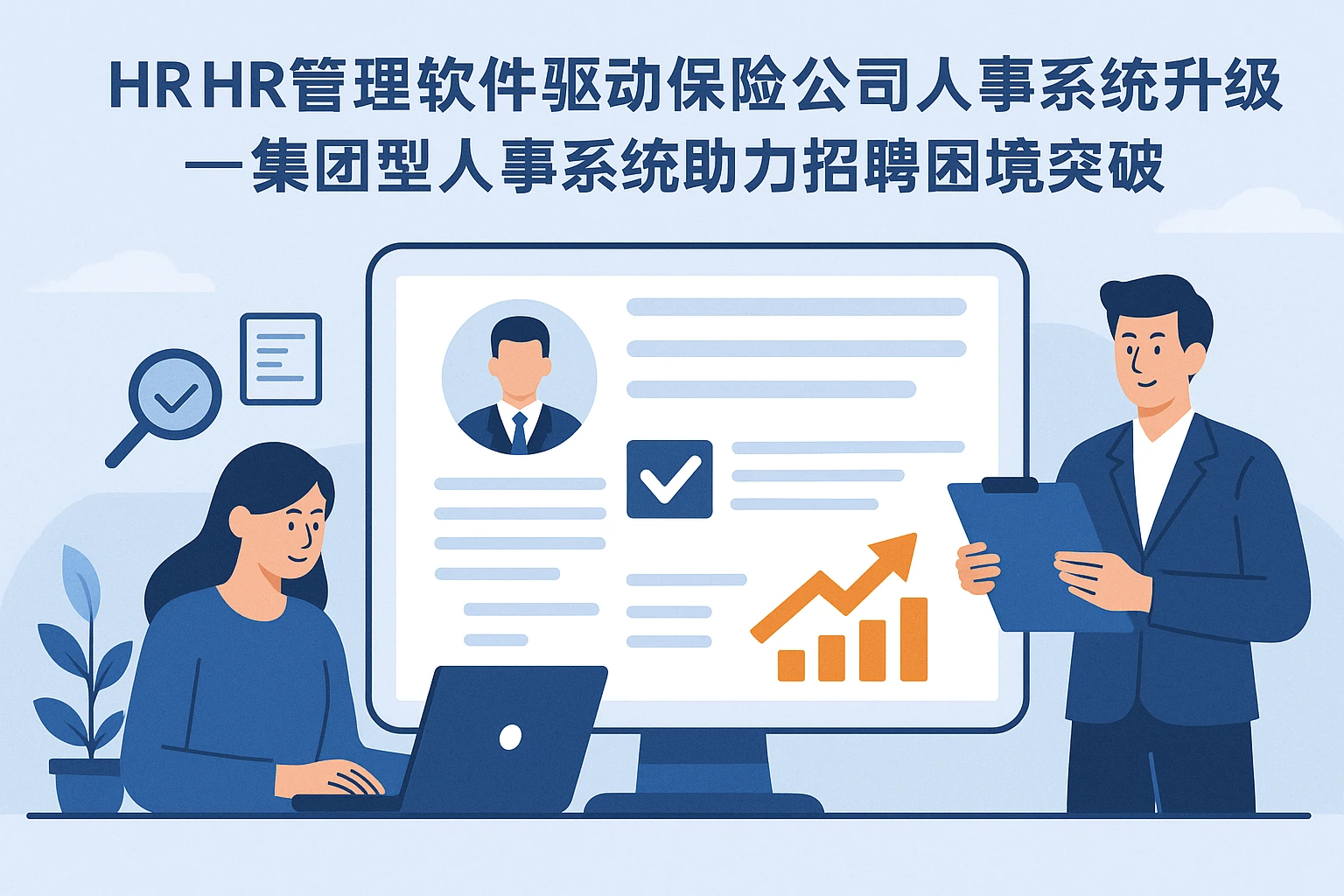 HR管理软件驱动保险公司人事系统升级 —— 集团型人事系统助力招聘困境突破