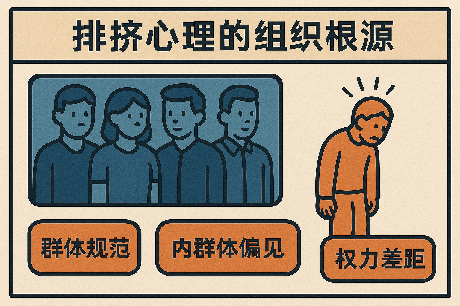 排挤心理的组织根源