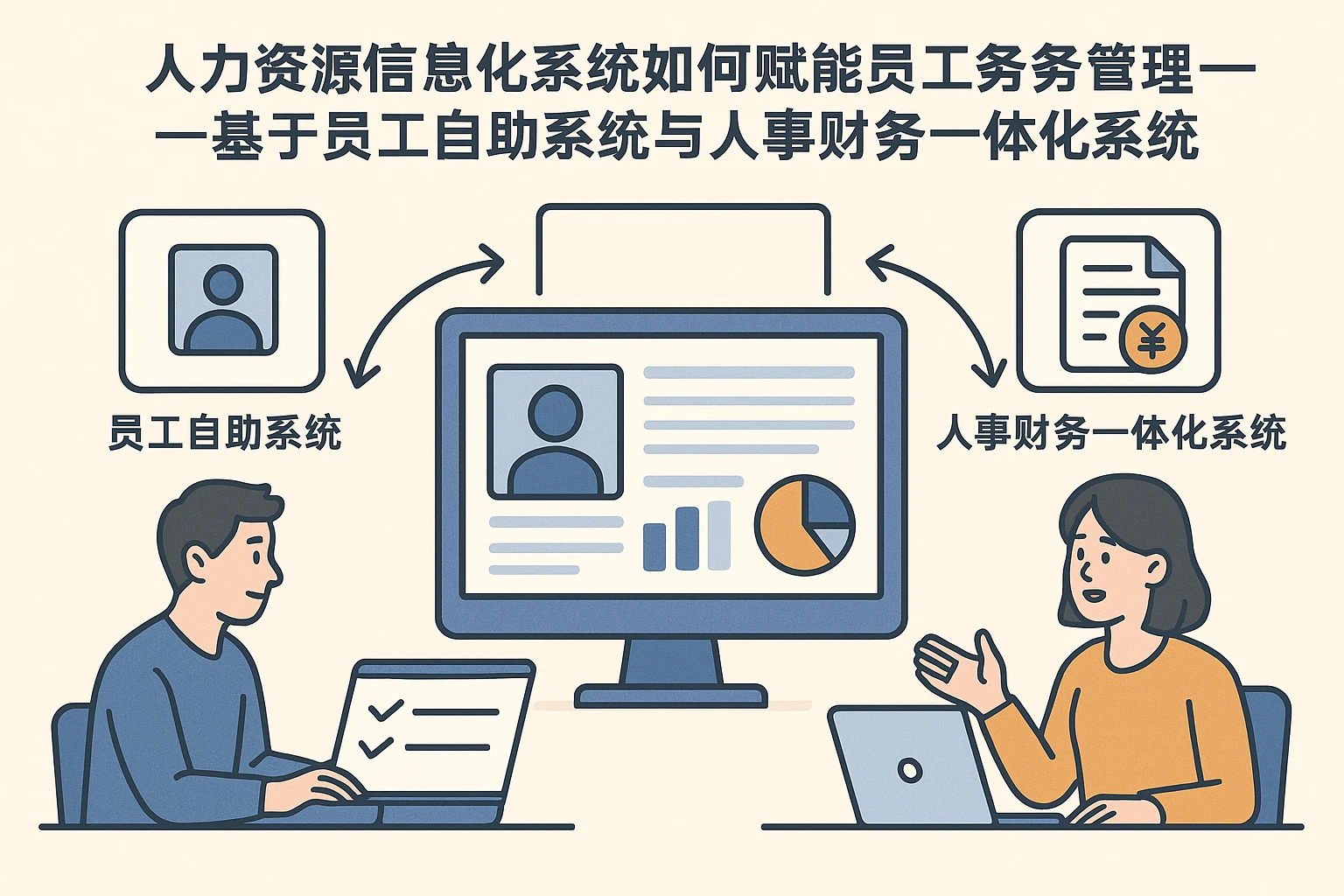 人力资源信息化系统如何赋能员工关系管理——基于员工自助系统与人事财务一体化系统的深度解析
