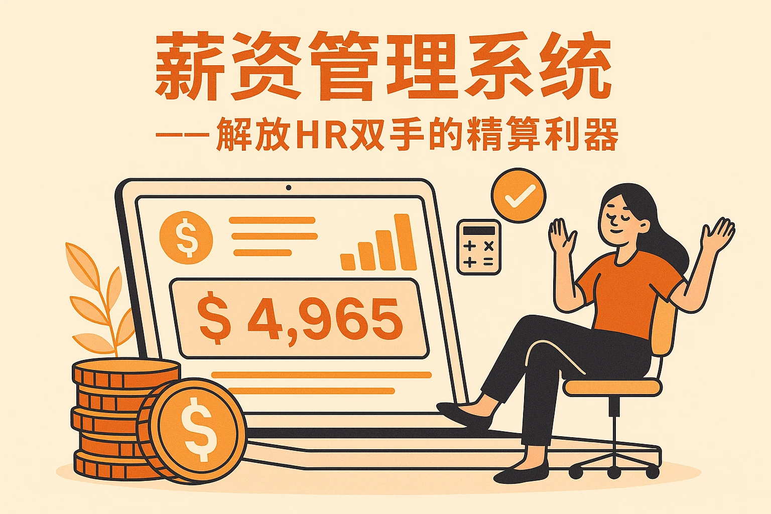 薪资管理系统——解放HR双手的精算利器