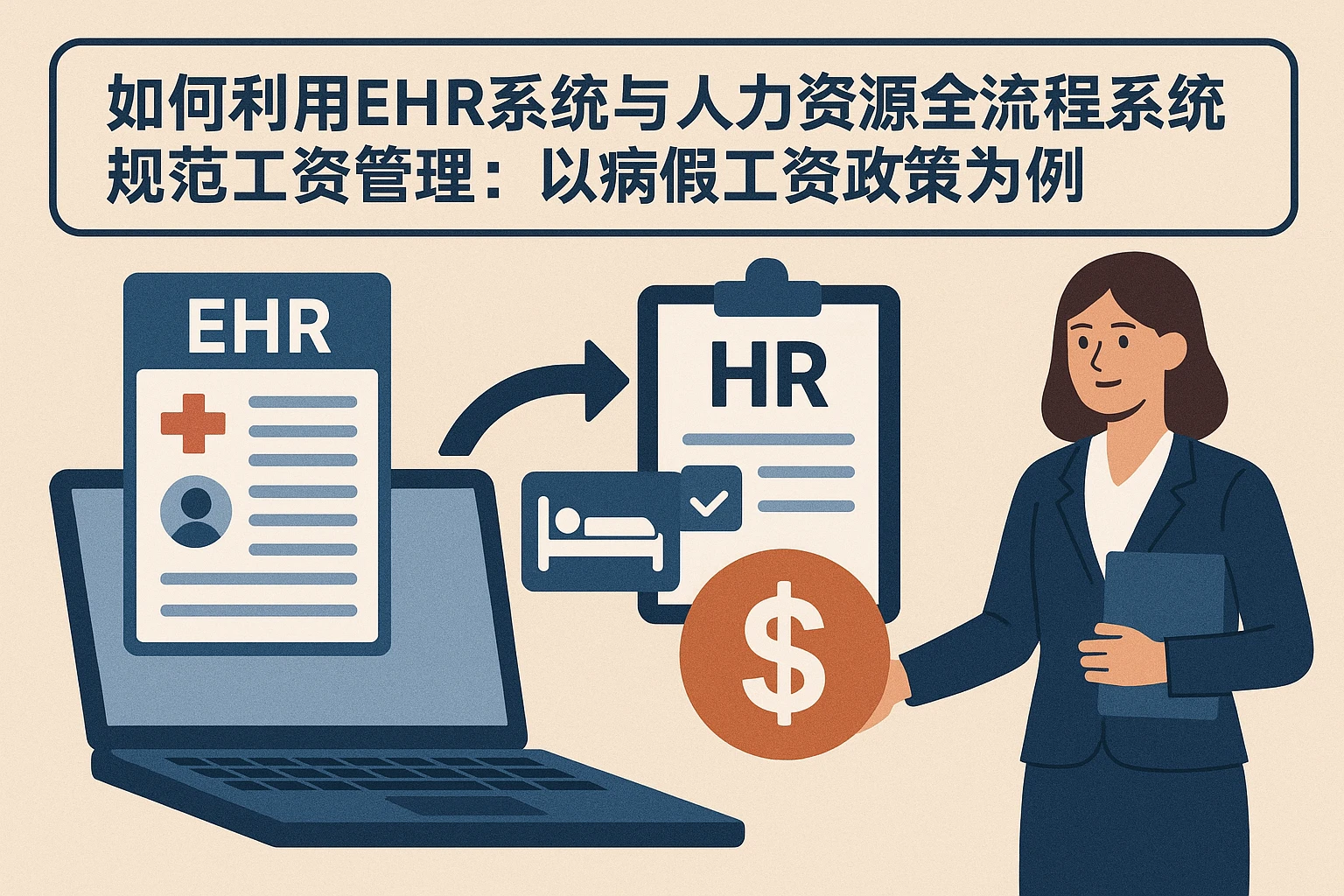如何利用EHR系统与人力资源全流程系统规范工资管理:以病假工资政策为例