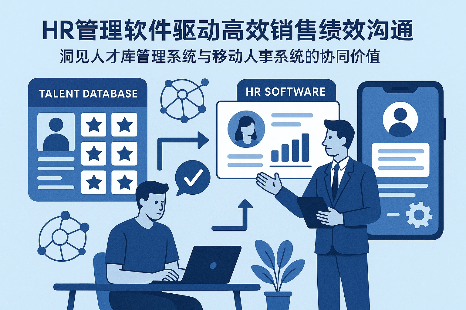HR管理软件驱动高效销售绩效沟通——洞见人才库管理系统与移动人事系统的协同价值
