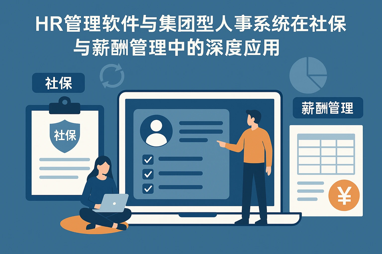 HR管理软件与集团型人事系统在社保与薪酬管理中的深度应用