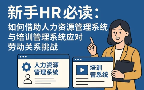 新手HR必读：如何借助人力资源管理系统与培训管理系统应对劳动关系挑战