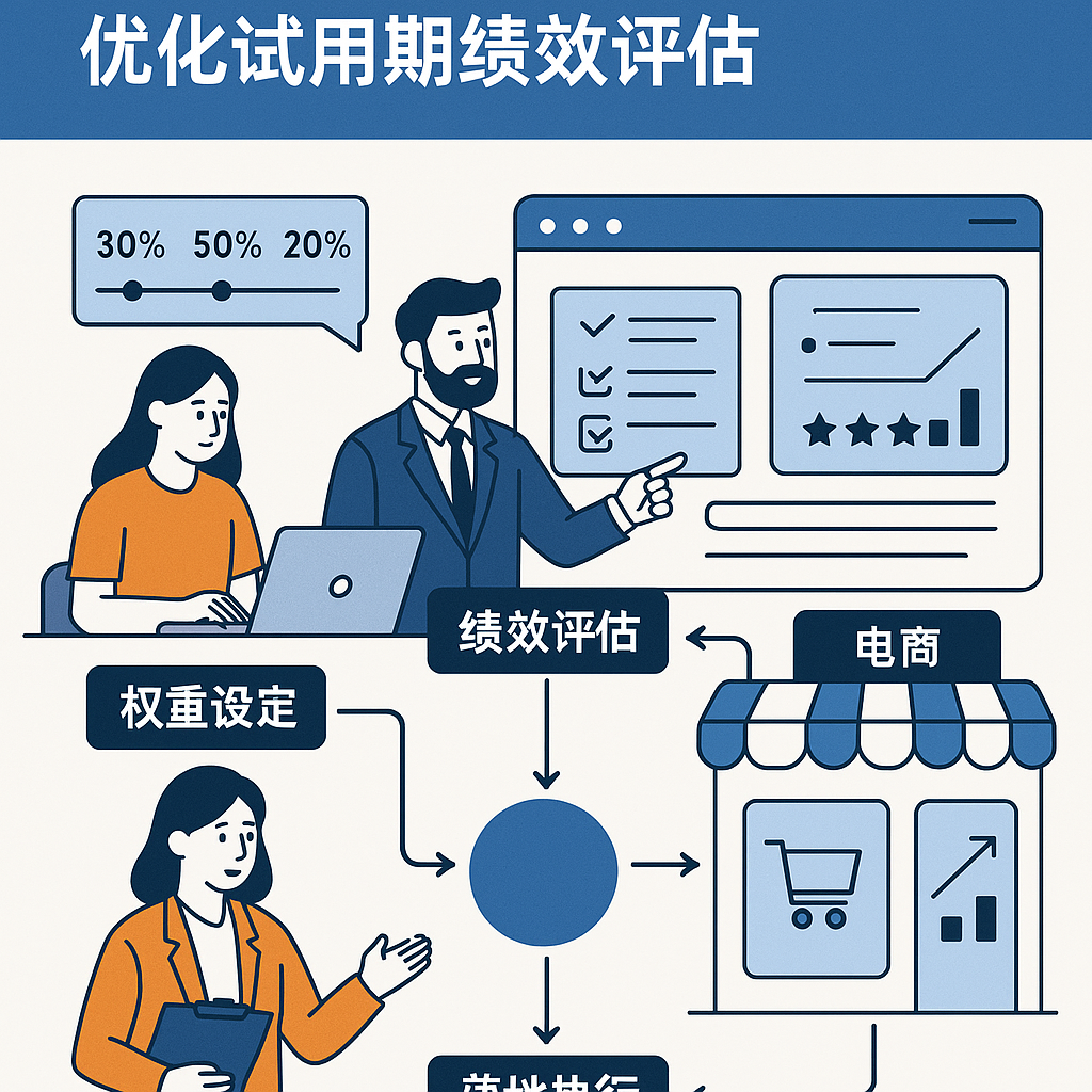 HR管理软件助力小型电商企业优化试用期绩效评估：从权重设定到落地执行的全流程解决方案