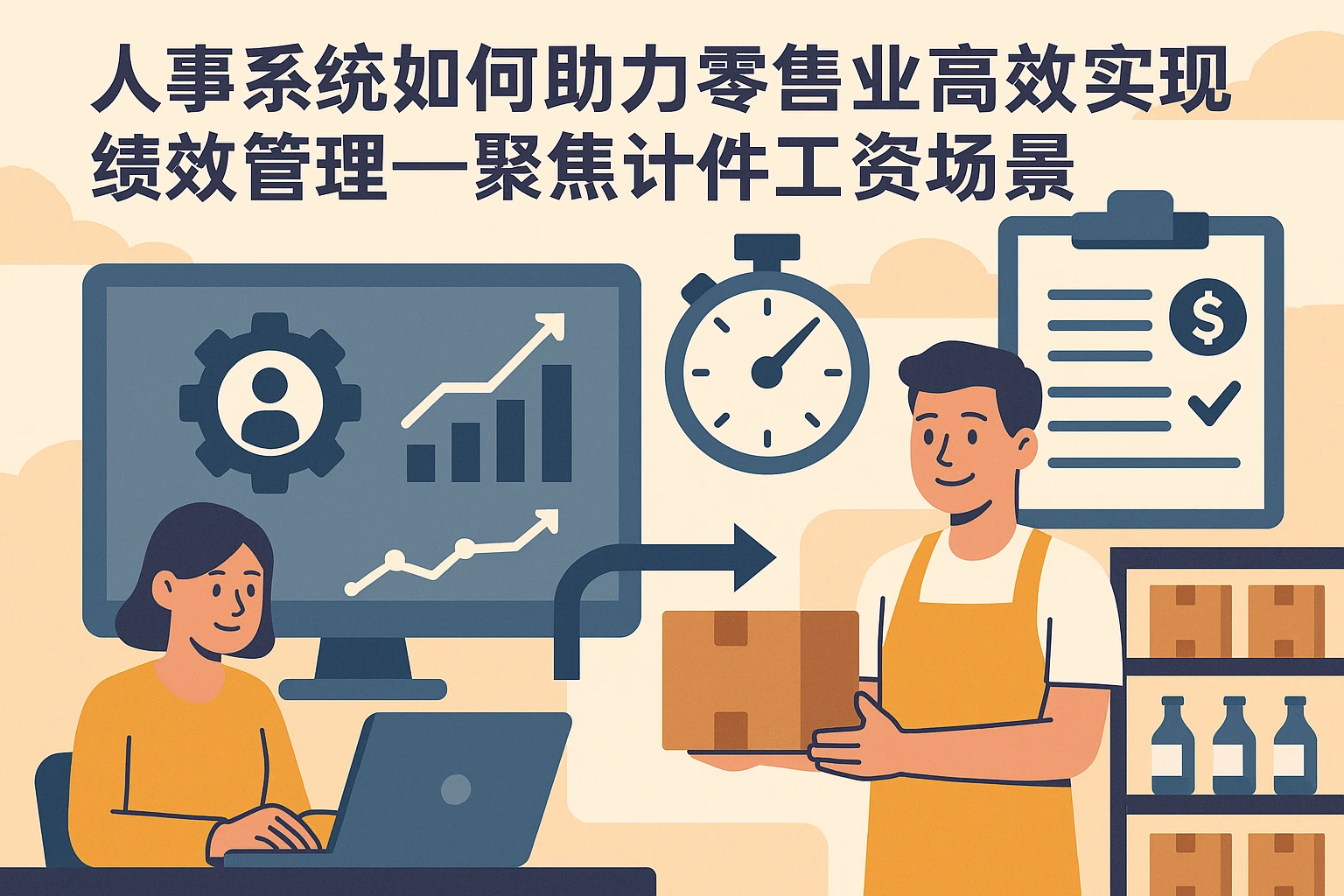 人事系统如何助力零售业高效实现绩效管理——聚焦计件工资场景
