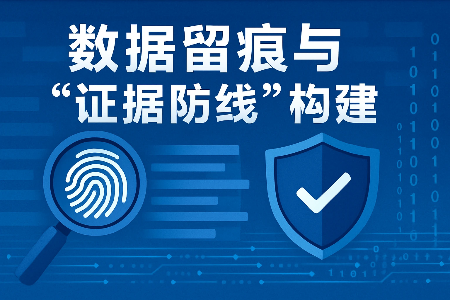 数据留痕与“证据防线”构建