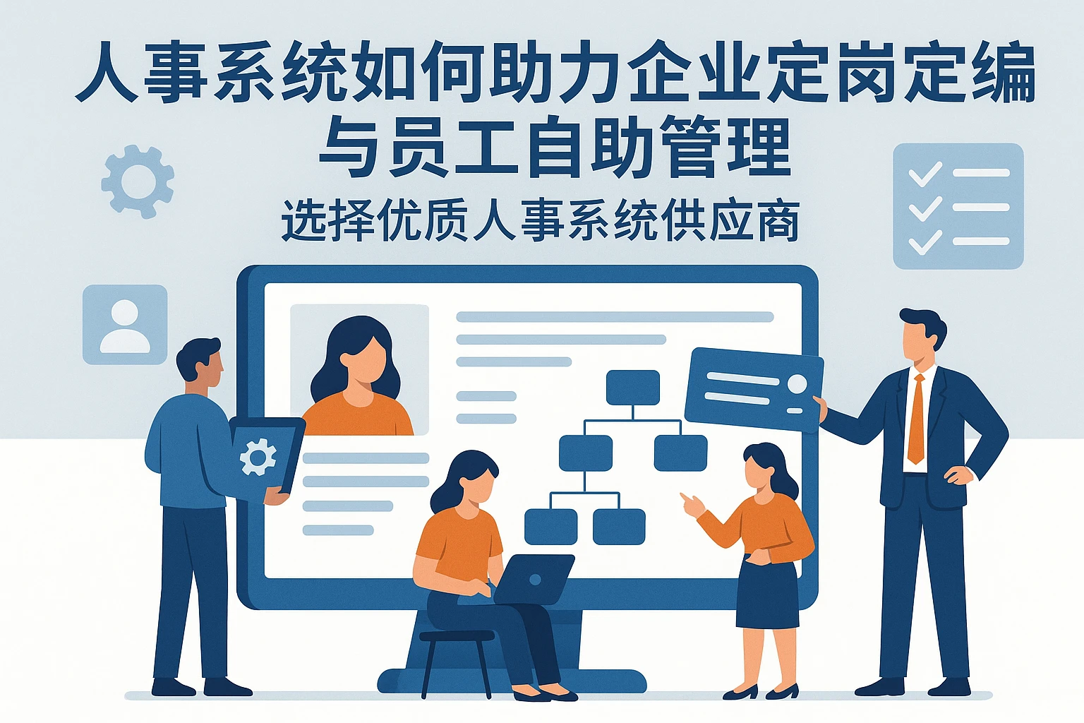 人事系统如何助力企业定岗定编与员工自助管理——选择优质人事系统供应商