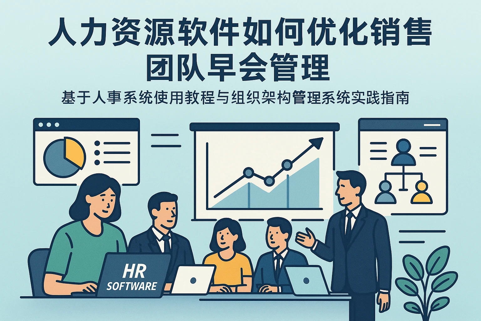 人力资源软件如何优化销售团队早会管理——基于人事系统使用教程与组织架构管理系统的实践指南