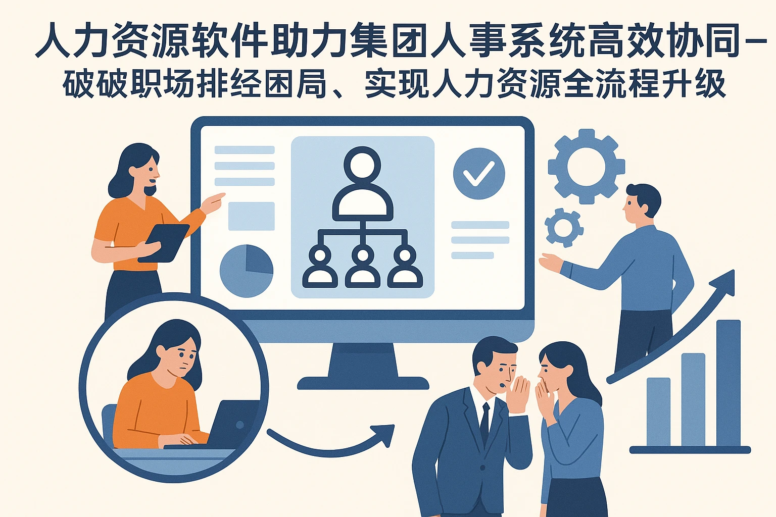 人力资源软件助力集团人事系统高效协同——破解职场排挤困局,实现人力资源全流程系统升级